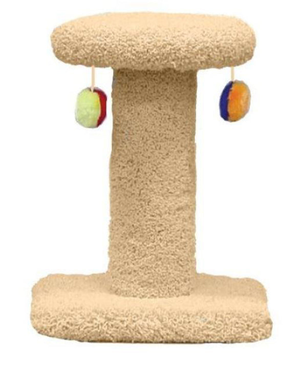 North American Pet Spinning Cat Post With toys