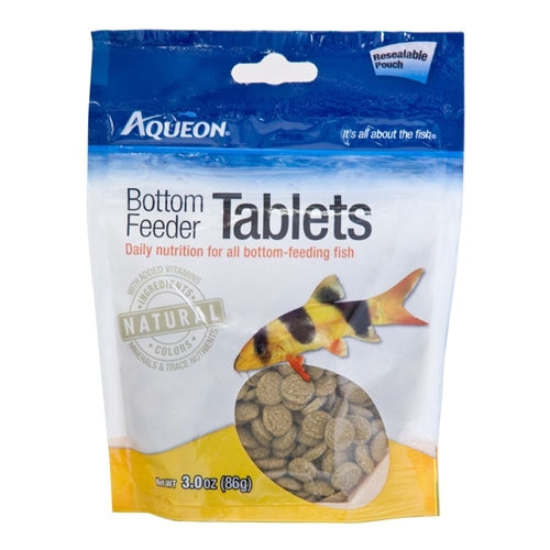 Aqueon Bottom Feeder Tablets Resealable Pouch 3oz