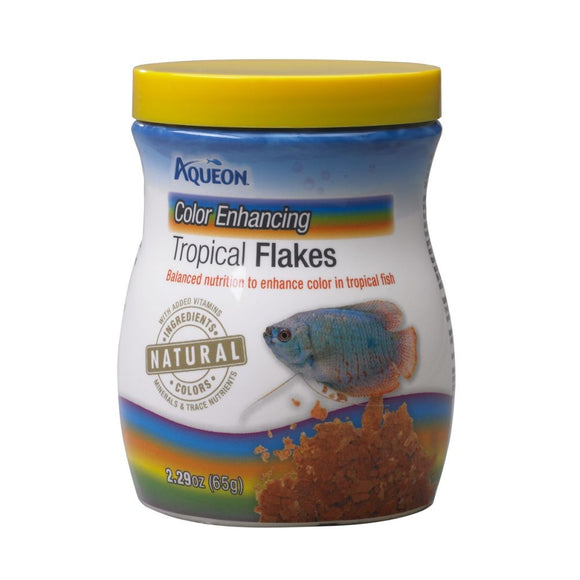 Aqueon Color Enhancing Tropical Flakes 2.29oz