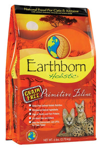 Earthborn Dry Kibble Primitive cat 6lb