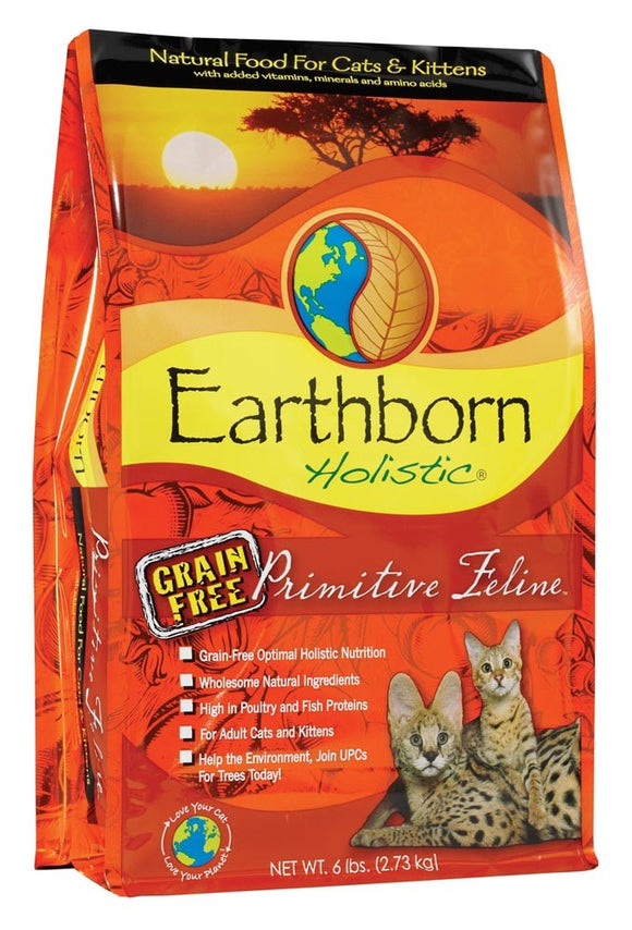 Earthborn Dry Kibble Primitive cat 6lb
