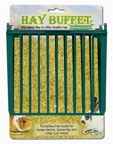 Kaytee Hay Buffet W- Snap-Lock Lid