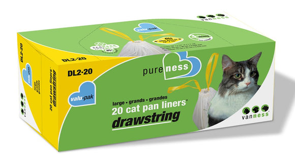 Van Ness Drawstring Cat Pan Liner Value Pack Large