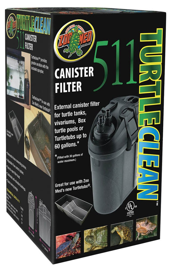 Zoo Med Turtle Clean 511 External Canister Filter