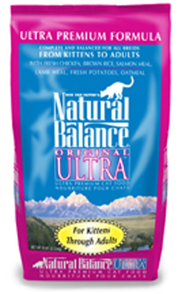 Natural Balance Original Ultra Ultra Premium Formula Dry Cat Food 6lb